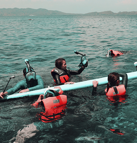 free snorkeling company team building outing anilao batangas