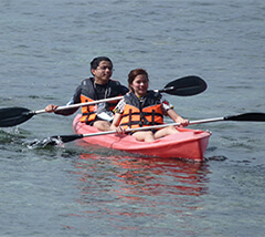 kayaking adventure in Batangas team building outing